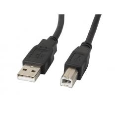 Cable impresora lanberg usb a -  usb b macho - macho ferrita 5m negro