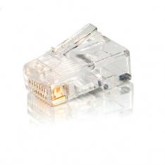Kit 100 uds conectores rj45 equip categoria 5e