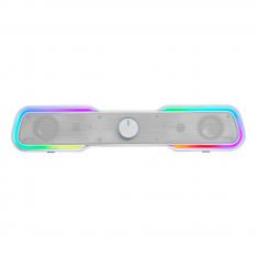 Barra de sonido mars gaming msbx 10w rgb blanca