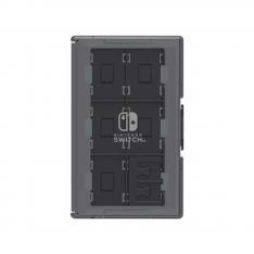 Estuche hori nintendo switch negro separador -  10 cartuchos -  rigida