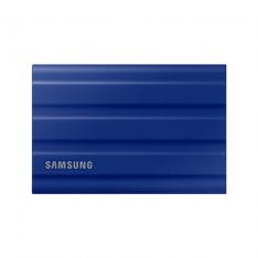 Disco duro externo ssd samsung 2tb t7 shield nvme azul mu - pe2t0r - eu