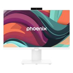 Barebone all in one phoenix campro 24 pulgadas blanco placa asus h610t2 lga1700 ddr4 adaptador 120w