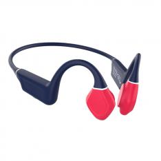Auriculares leotec earphones inalambrico azul - rojo conduccion osea
