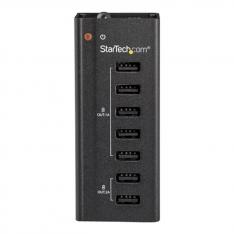 Estacion de carga usb startech 7 puertos