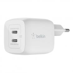 Cargador de pared belkin wch011vfwh 45w 2x usb tipo c blanco