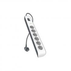 Regleta alimentacion belkin bsv603vf2m - v2 de proteccion contra sobretensiones 6 tomas boton apagado