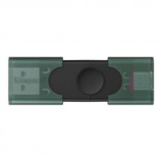 Memoria usb 3.2 usb tipo c kingston 128gb datatraveler duo