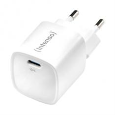 Cargador de pared intenso w30c² gan 30w usb tipo c negro