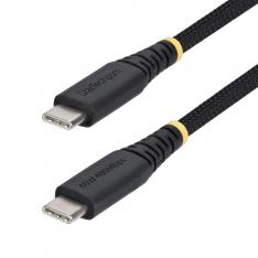 Cable usb tipo c startech 3m -  macho - macho -  negro trenzado