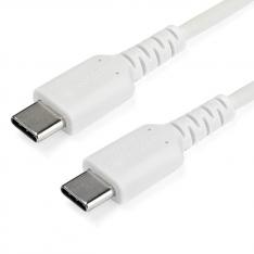 Cable usb tipo c startech 2m -  macho - macho -  blanco