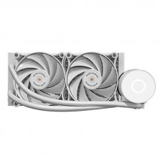 Kit refrigeracion liquida mars gaming mlpro240w 2x 120mm blanco
