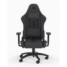 Silla gaming corsair tc100 relaxed fabric gris - negra