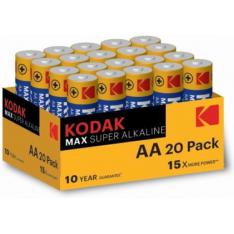 Blister pilas kodak alcalina max aa lr6  blister 20 pilas