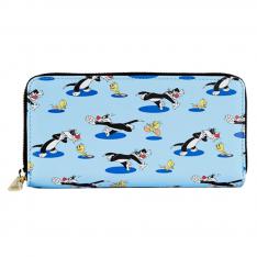 Cartera loungefly looney tunes piolin & silvestre