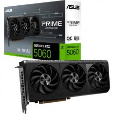 Tarjeta grafica asus prime rtx 5060 8gb gddr7 -  3x dp -  1x hdmi pci express 5.0