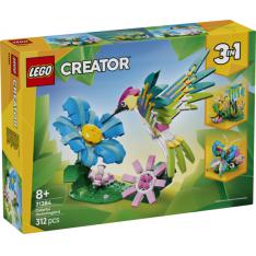 Lego creator 3 animales de juguete en 1 colibrí de colores