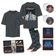 Camiseta corta single jersey set star wars xl