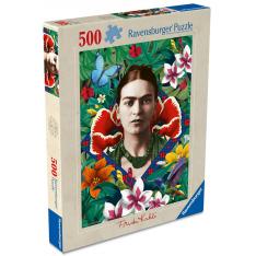 Puzzle frida kahlo blooming fantasy 500 piezas