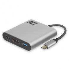 Adaptador usb - c a hdmi 4k pd act connectivity