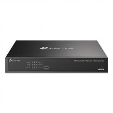 Videograbador seguridad tp - link vigi nvr1008h - op 8 canales 16mp 8xrj45 poe+ 53w hdmi 4k h.265+ sata 2xusb